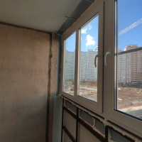 Московский район, пр. Дунайский 5-7, остекление балкона