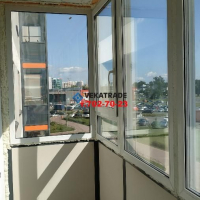 Московский район, пр. Дунайский 14-1, теплое остекление балкона