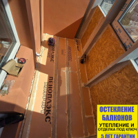 Выборгский район, пр. Просвещения 43, утепление и отделка лоджии под ключ
