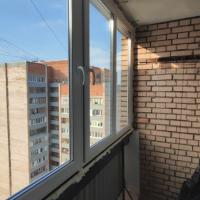 Выборгский район, Придорожная аллея 17, серия дома Щ9378/23к, остекление лоджии