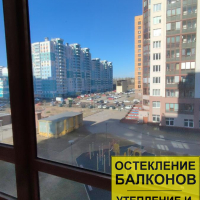 Калининский район, пр. Маршала Блюхера 9-1, замена фасадного остекления