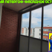 Петродворцовый район, ул. Парковая 18-5-1, остекление лоджии