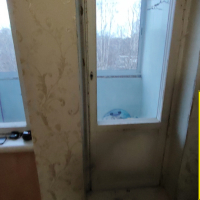 Невский район, пр. Солидарности 9-2, серия дома 1-ЛГ-504Д, установка балконной двери