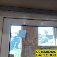 Всеволожский район, ул. Полевая 41, установка входной ПВХ двери