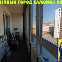 Красносельский район, ул. Генерала Кравченко 8-1, остекление лоджии