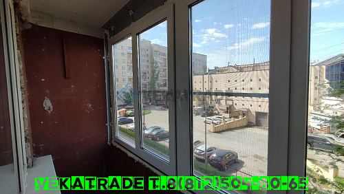 Выборгский район, пр. Энгельса 113-2, серия дома 600.11 (корабль), остекление лоджии
