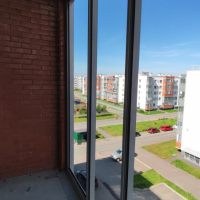 Петродворцовый район, ул. Парковая 18-5-1, остекление лоджии
