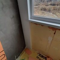 Красносельский район, Петергофское ш 72-5, установка термокоробов на остекление балкона