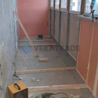 Петродворцовый район, ул. Парковая 14-1, балкон под ключ
