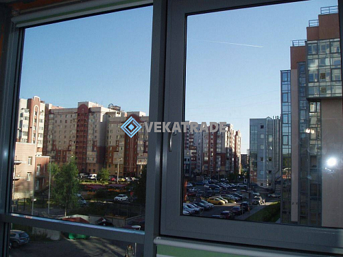 Калининский район, пр. Кондратьевский 64-8, теплое остекление балкона