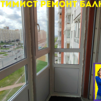Красносельский район, Ленинский пр. 72-1, остекление балкона