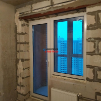 Приморский район, Лыжный пер. 8-1, установка окна и балконного блока