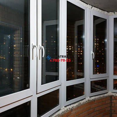 ЖК Капитал, Каштановая 3. Остекление, утепление и отделка балкона под ключ