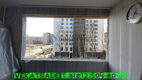 Красносельский район, пр. Ветеранов 133, серия дома 600.11 (Корабль), установка окна