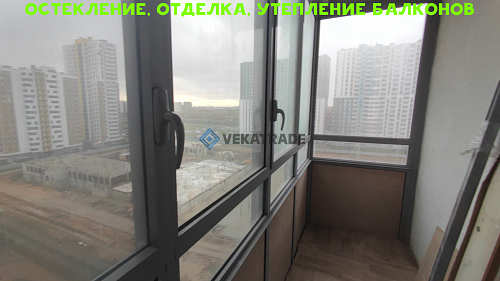 Красногвардейский район, Муринская дорога 14-3, остекление балкона