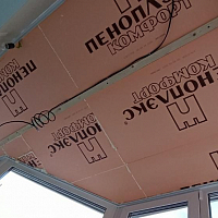 Фотоотчет ремонта на балконе под ключ. Отделка балкона декоративным камнем