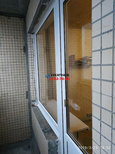 Красногвардейский район, пр. Косыгина 30-2, серия дома 137, установка теплого балконного блока