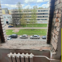 Приморский район, ул. Школьная д. 60, серия дома Щ-5416, установка окна в комнате
