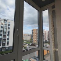 Красносельский район, ул. Генерала Кравченко 3-3, остекление балкона