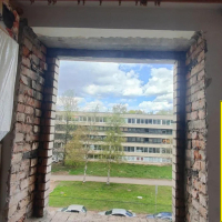 Приморский район, ул. Школьная д. 60, серия дома Щ-5416, установка окна в комнате