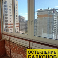 Невский район, ул. Коллонтай 15-1, остекление лоджии