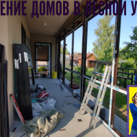 Всеволожский район, ул. Лесная 1, остекление веранды