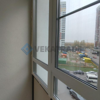 Невский район, тер. Усть Славянка, Советский пр д 36-2, остекление балкона