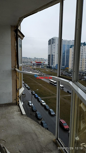 Приморский район, Богатырский 51, панорамное остекление лоджии
