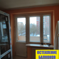 Красногвардейский район, пр. Ударников 19-1 серия дома Щ937823к, установка балконного блока