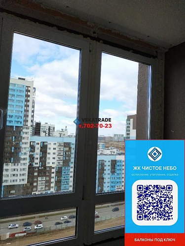 Приморский район, Комендантский 67, теплое остекление балкона