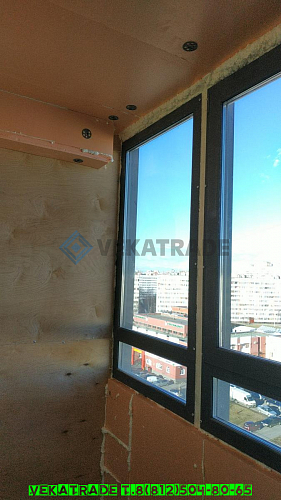 Красносельский район, ул. Тамбасова 1-1, остекление балкона