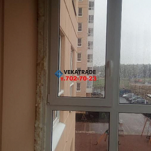 Замена холодных окон на балконе в ЖК Новоорловский