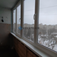 Московский район, ул. Купчинская 19, серия дома 1ЛГ-504, остекление лоджии